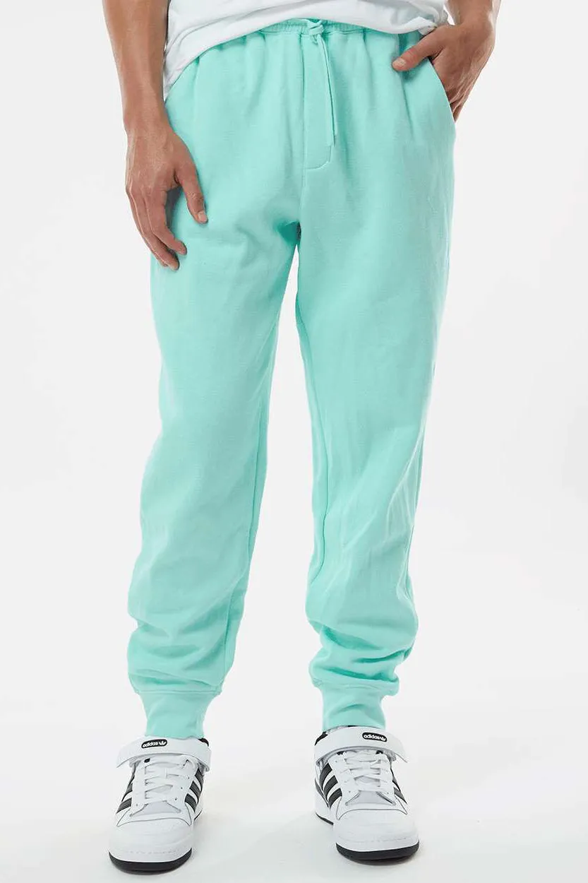 Independent Trading Company Herren Fleece-Jogginghose mit Taschen - Minzgrün