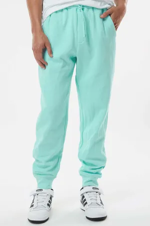 Independent Trading Company Herren Fleece-Jogginghose mit Taschen - Minzgrün