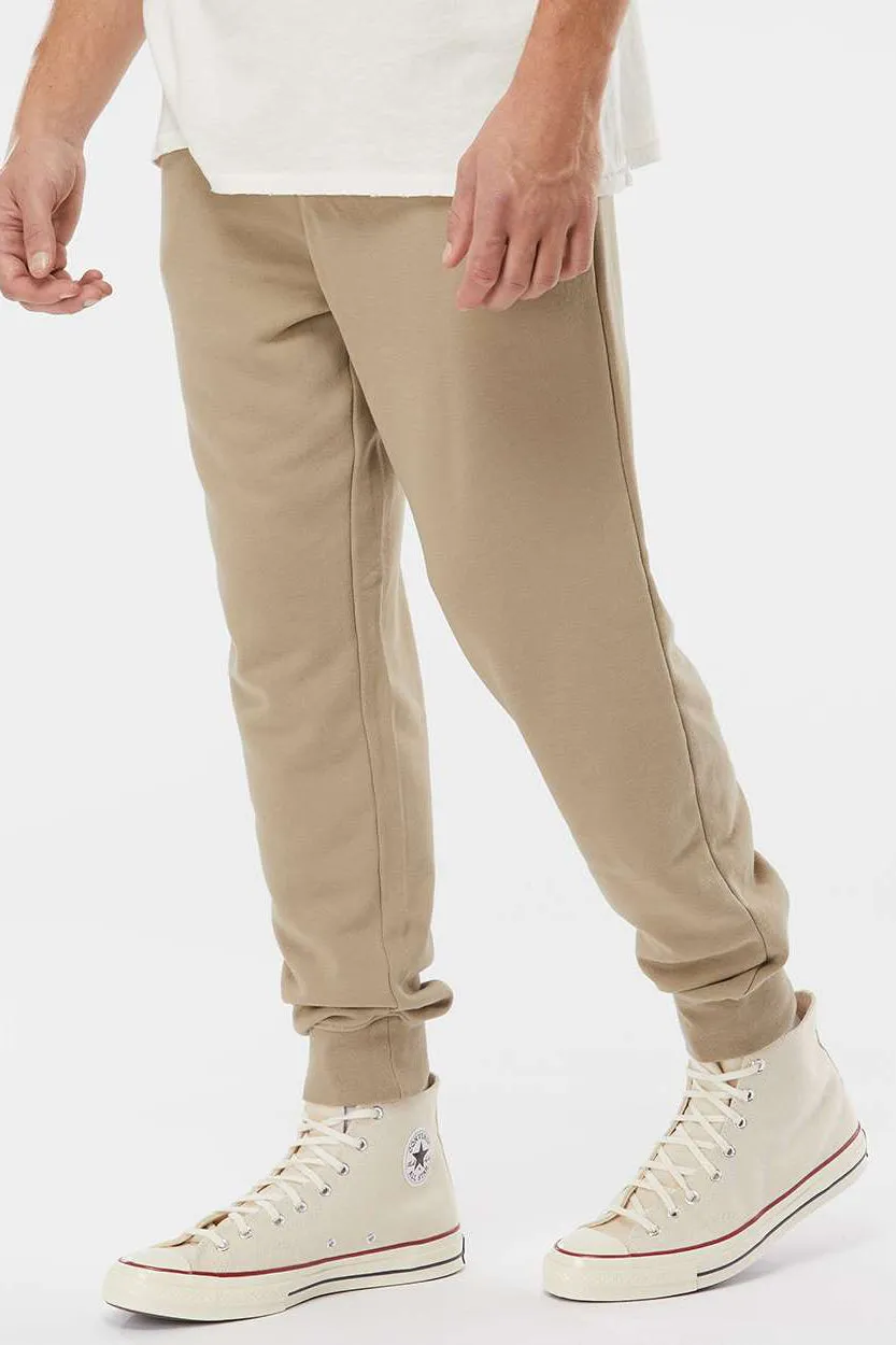 Independent Trading Company Herren Pigmentgefärbte Fleece-Jogginghosen mit Taschen - Sandsteinbraun