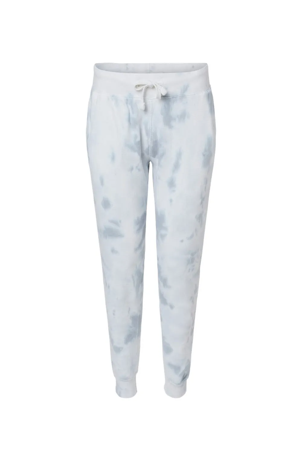 J America Herren Jogginghose mit Tie-Dye-Fleece und Taschen - Grau