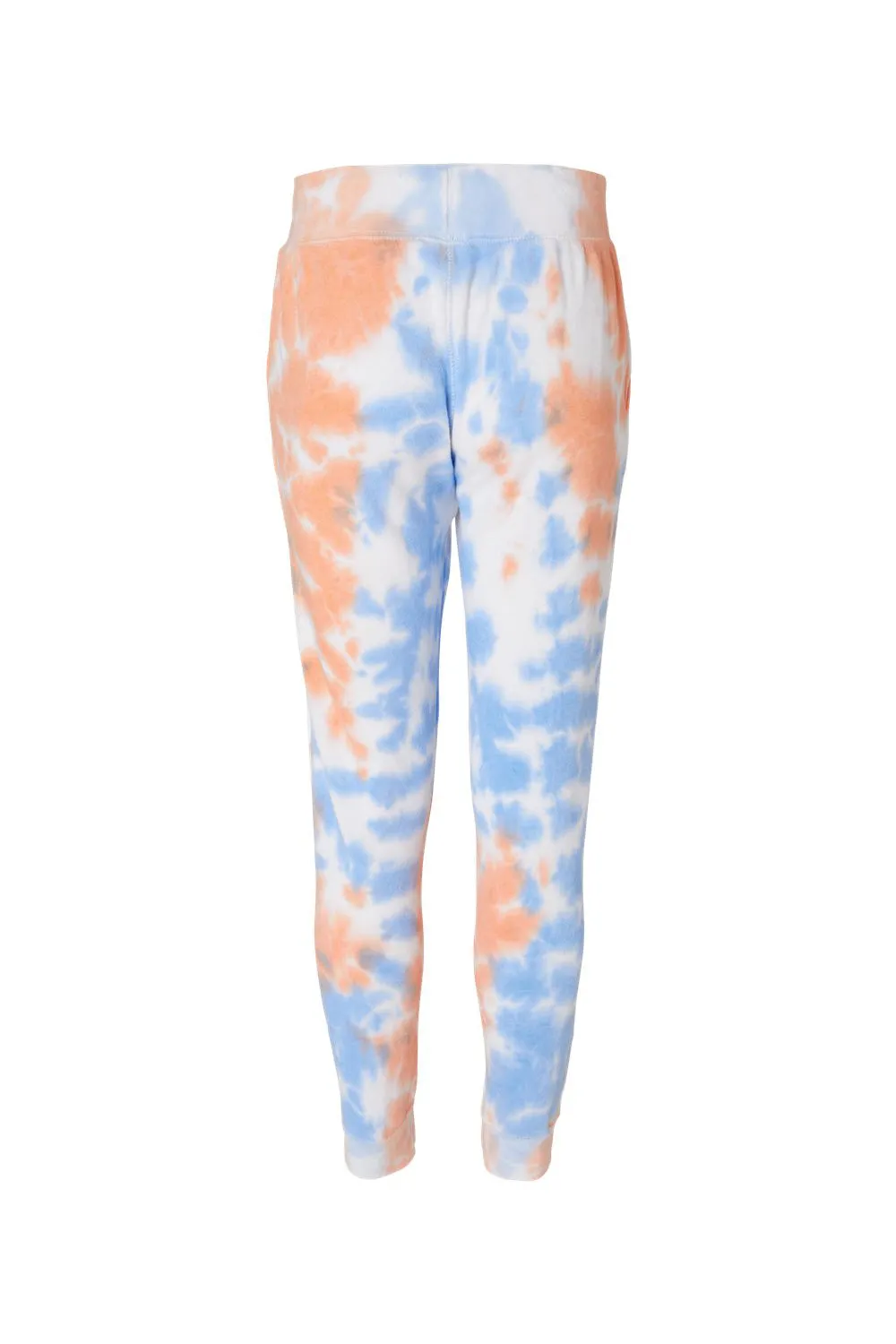 J America Herren Jogginghose mit Tie-Dye-Fleece und Taschen - Sonnenuntergang