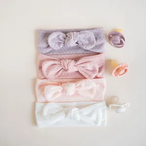 JBØRN Baby Girl Weiches & Dehnbares Stirnband | Mia Kollektion