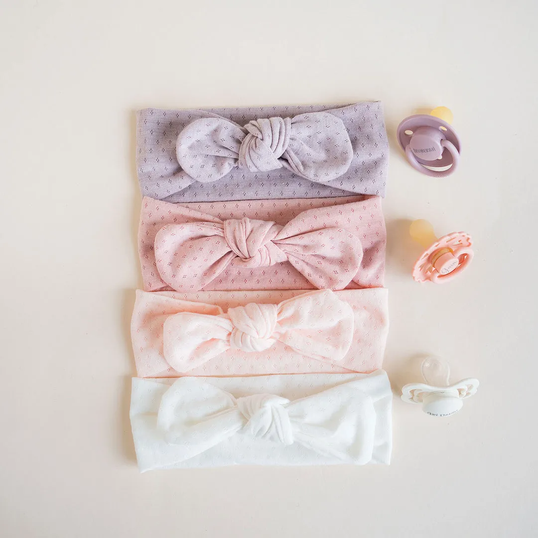 JBØRN Baby Girl Weiches & Dehnbares Stirnband | Mia Kollektion