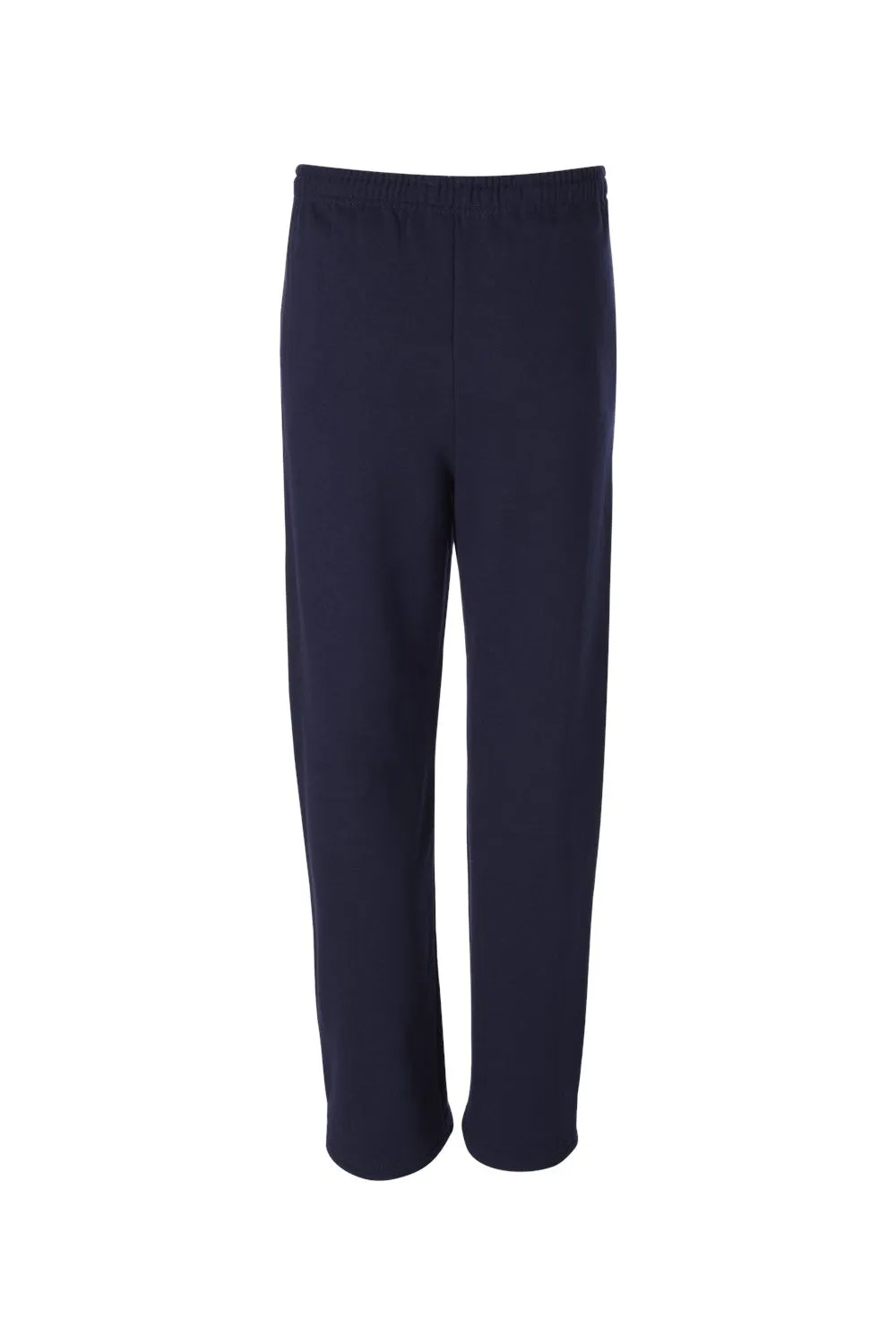 Jerzees Herren NuBlend pillingresistente Fleece-Jogginghose mit offenem Bund und Taschen - Marineblau