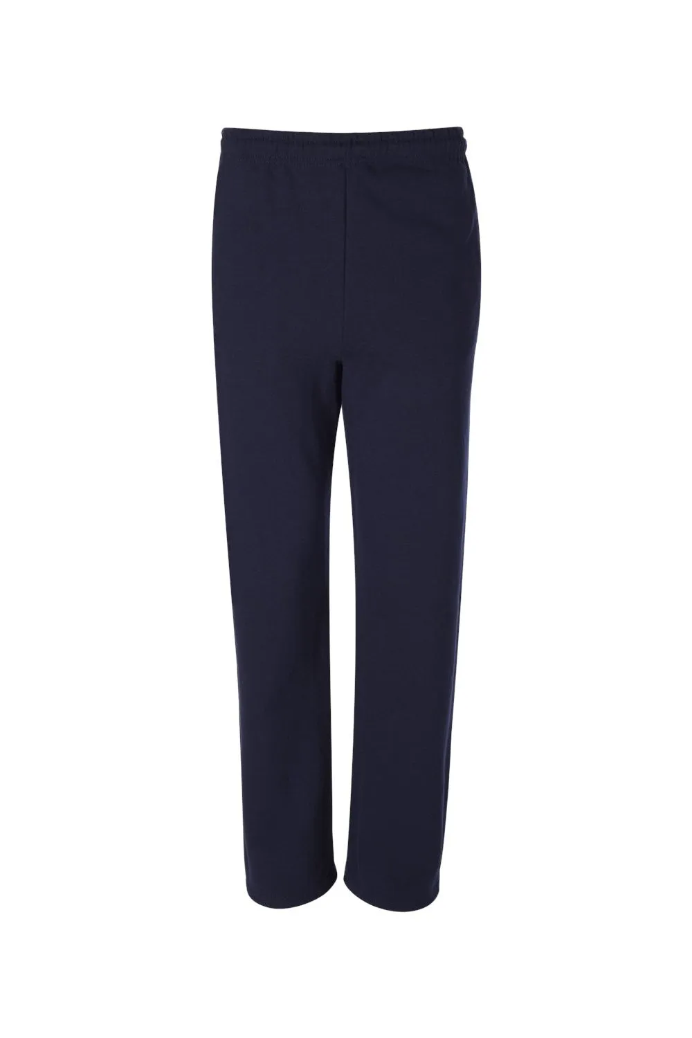 Jerzees Herren NuBlend pillingresistente Fleece-Jogginghose mit offenem Bund und Taschen - Marineblau