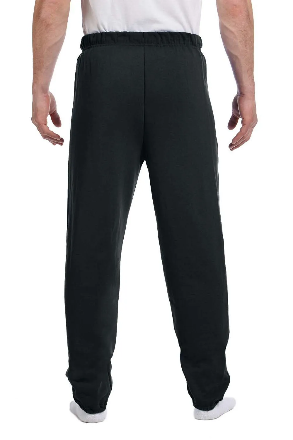 Jerzees Herren NuBlend Pilling-resistente Fleece-Jogginghose - Schwarz
