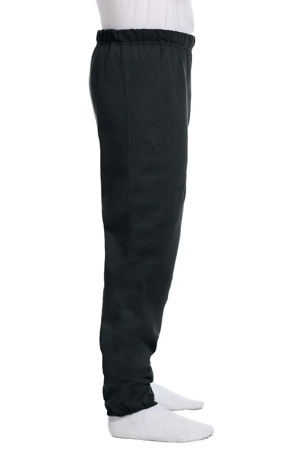 Jerzees Herren NuBlend Pilling-resistente Fleece-Jogginghose - Schwarz