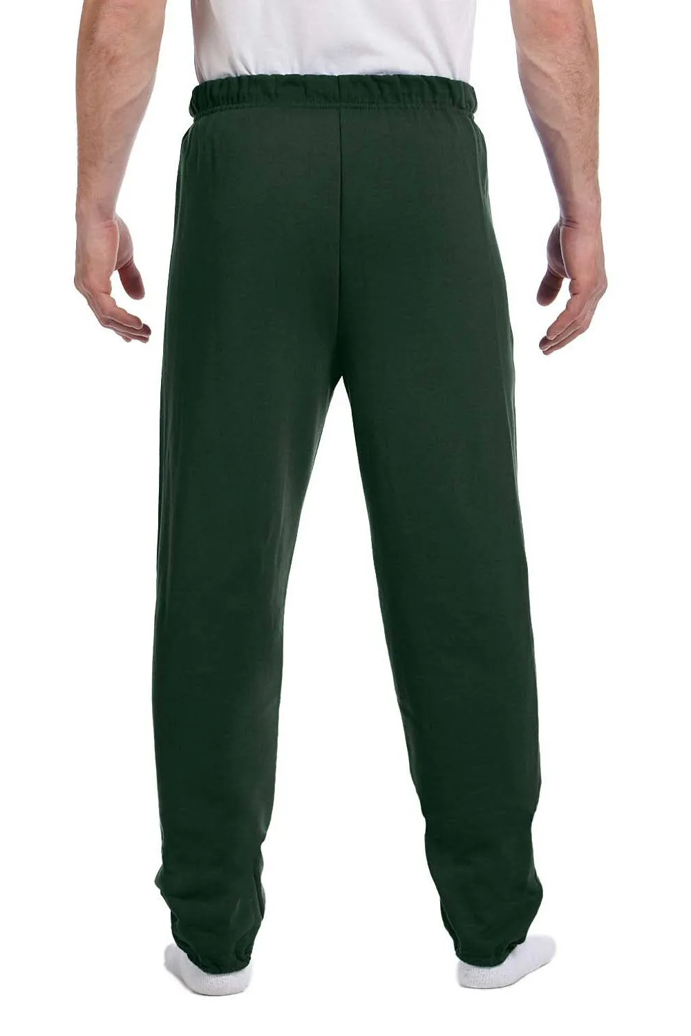 Jerzees Herren NuBlend Pilling-resistente Fleece-Jogginghose - Waldgrün