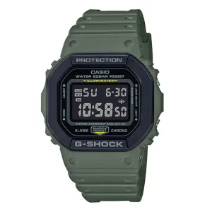Schmuck Casio Uhren Casio 5600 Serie Grüne Digitaluhr DW-5610SU-3DR