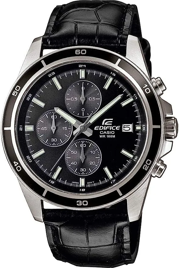 Schmuck Casio Uhren CASIO EDIFICE Herren Quarzuhr #EFR-526L-1AVUEF