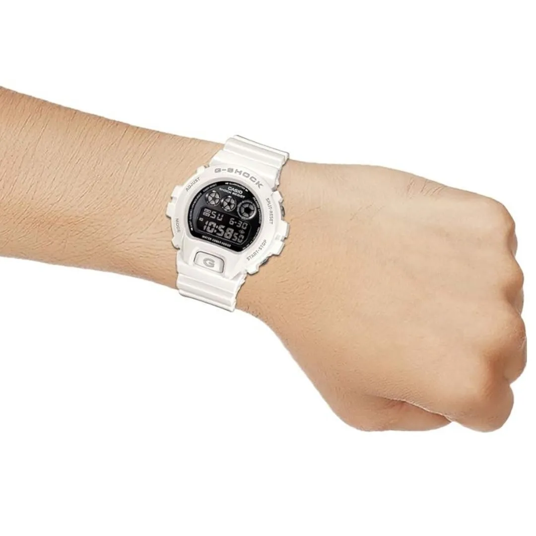 Schmuck Casio Uhren CASIO G-SHOCK Weiße Uhr DW-6900NB-7DR
