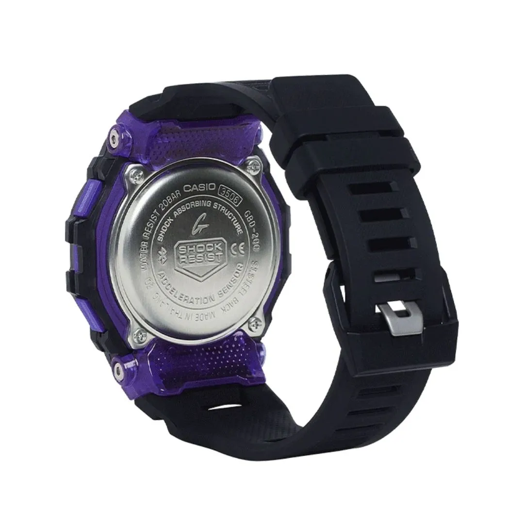 Schmuck Casio Uhren CASIO G-Squad Vital Bright Serie Uhr GBD-200SM-1A6DR
