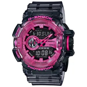 Schmuck Casio Uhren Casio GA-400SK-1A4DR Armbanduhr mit Resin-Band Analog-Digital