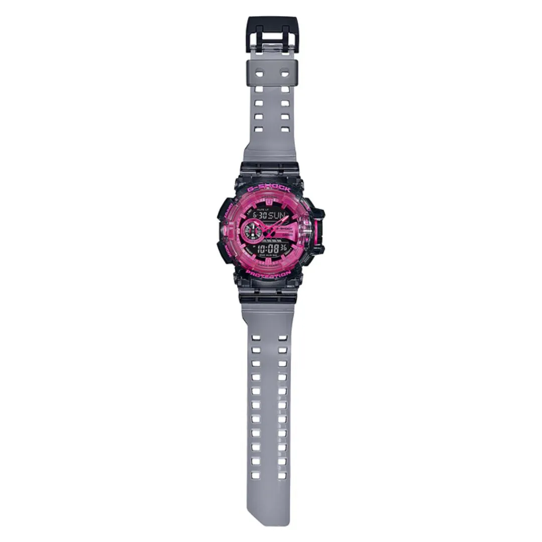 Schmuck Casio Uhren Casio GA-400SK-1A4DR Armbanduhr mit Resin-Band Analog-Digital