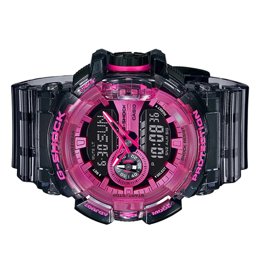 Schmuck Casio Uhren Casio GA-400SK-1A4DR Armbanduhr mit Resin-Band Analog-Digital