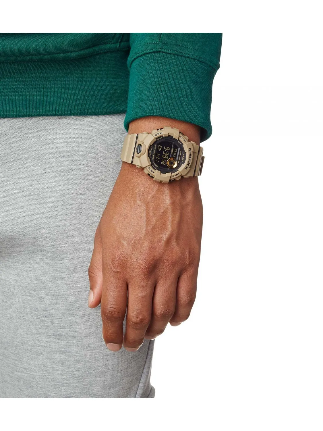 Schmuck Casio Uhren Casio GBD-800UC-5ER G-Shock G-Squad Braune Uhr
