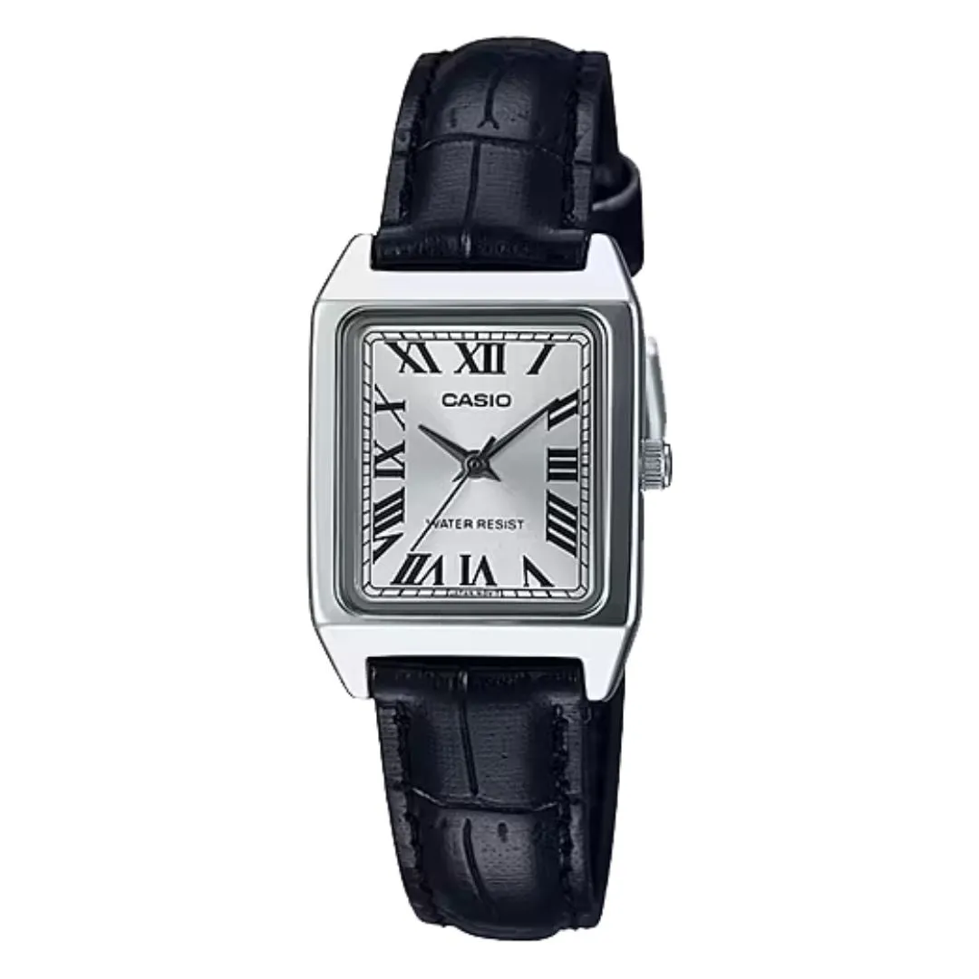 Schmuck Casio Uhren Casio LTP-V007L-7B1UDF Edelstahl-Armbanduhr
