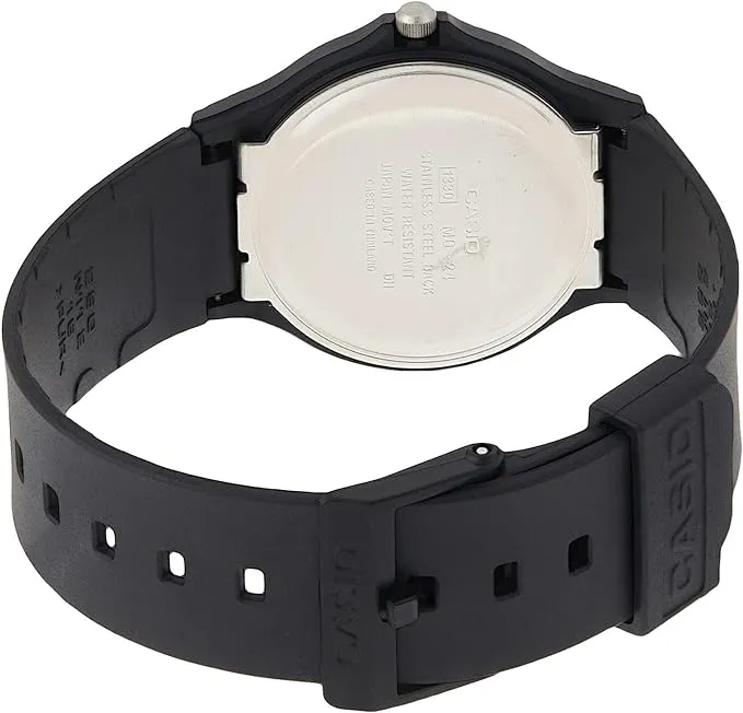 Schmuck Casio Uhren CASIO MQ-24-7B2LDF Standard Schwarze Uhr