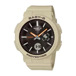 Schmuck Casio Uhren CASIO Damen Baby-G NEON ILLUMINATOR Uhr BGA-255-5ADR