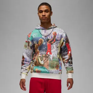Jordan Brooklyn Fleece Pullover Hoodie mit Druck für Herren