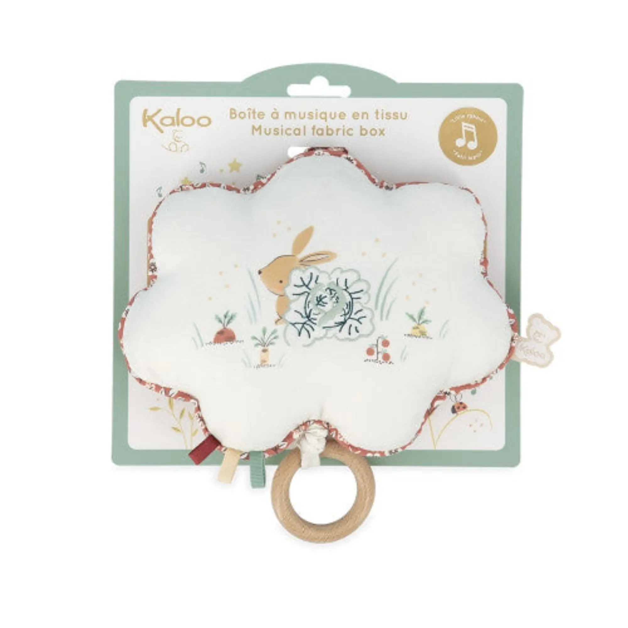KALOO Stoff-Musikbox - Kleiner Hase