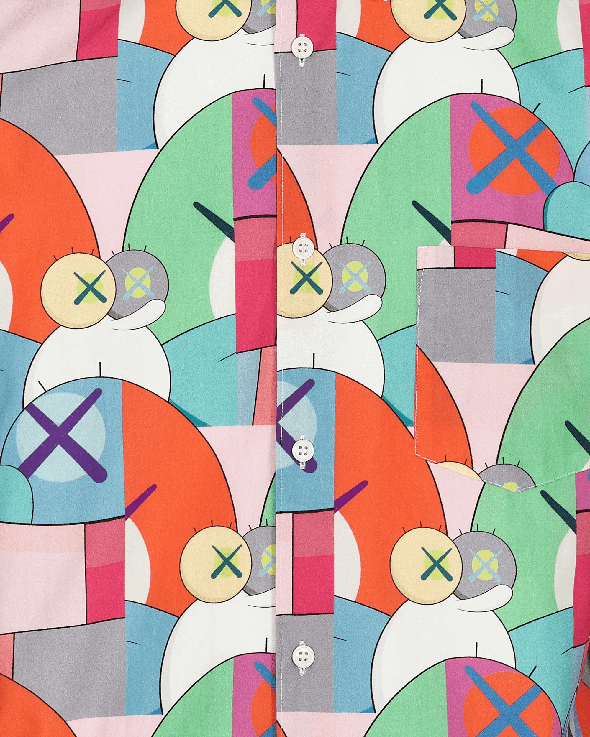 KAWS Classic Shirt Mehrfarbig