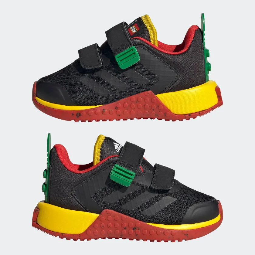 Kinder adidas DNA x LEGO Schuhe mit zwei Klettverschlüssen Hey Dude Schuhe