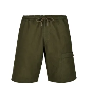 Linke Hand Cargo Shorts Olive