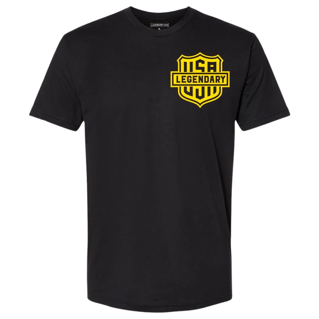 Legendäres 'Color Shield' Motorrad-T-Shirt
