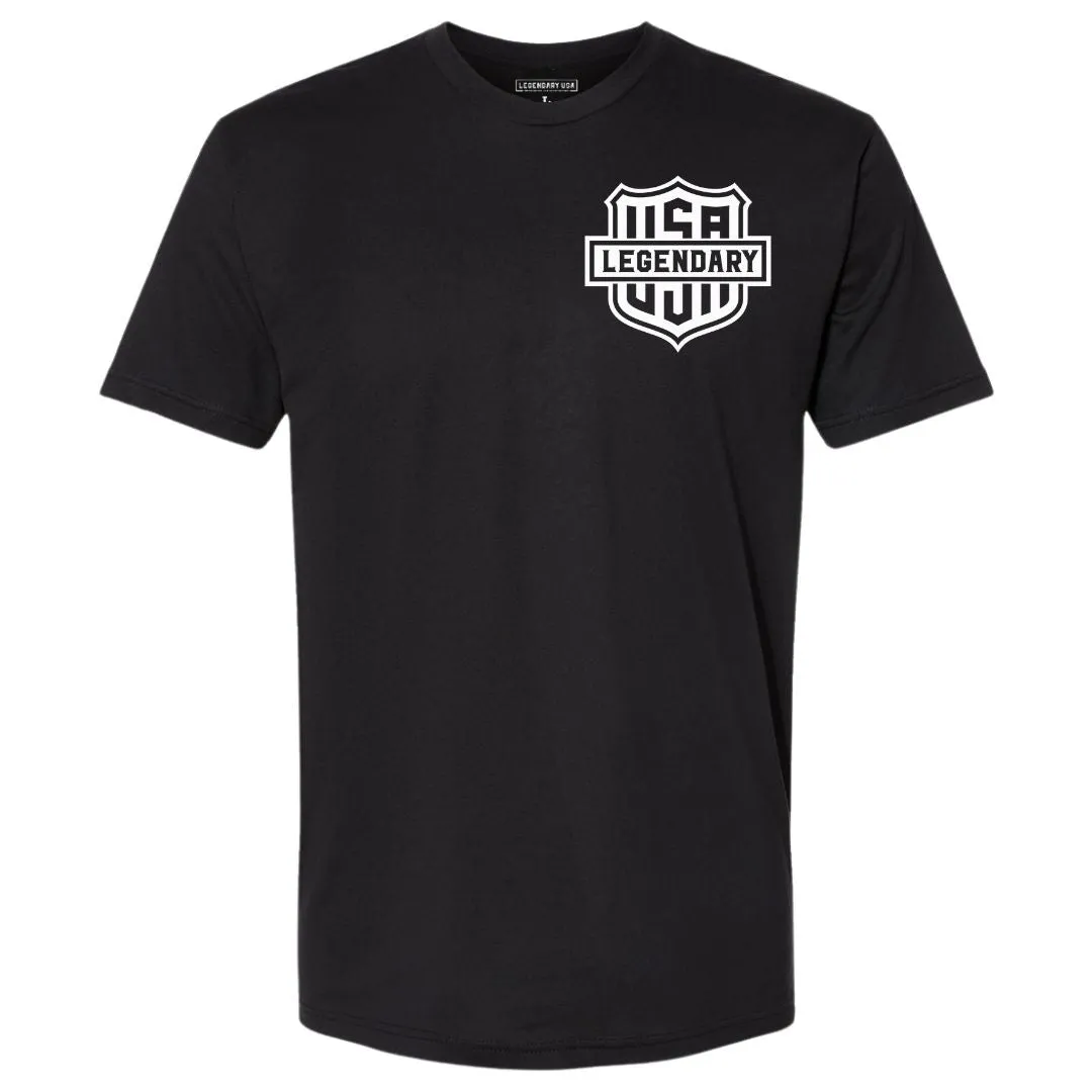 Legendäres 'Color Shield' Motorrad-T-Shirt