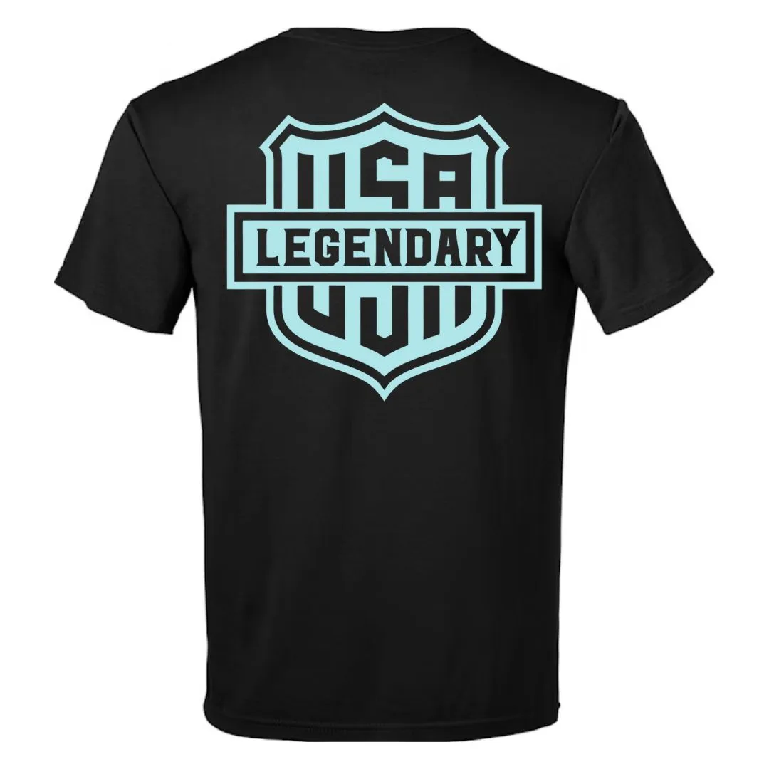 Legendäres 'Color Shield' Motorrad-T-Shirt