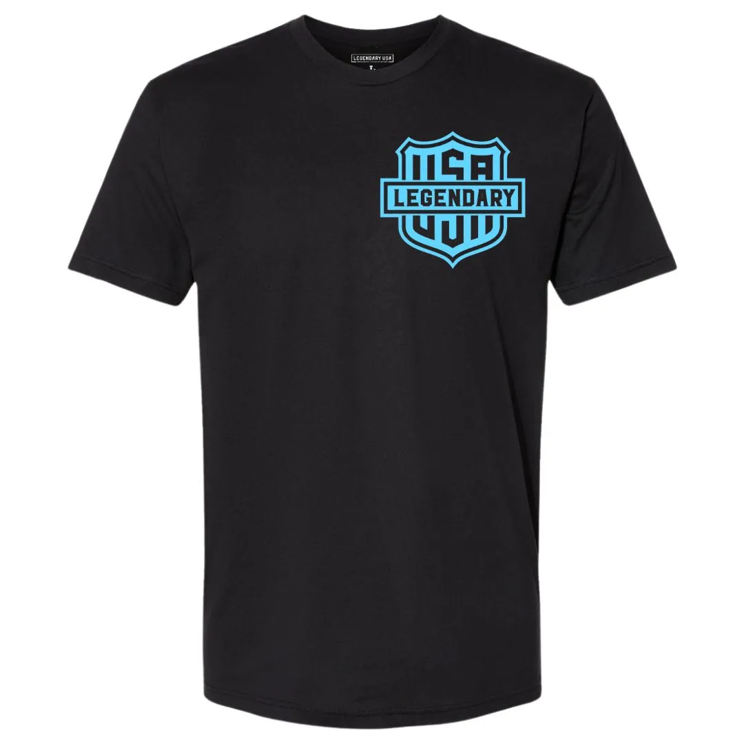 Legendäres 'Color Shield' Motorrad-T-Shirt