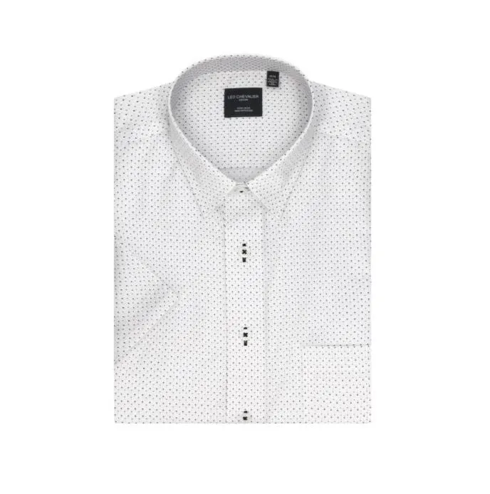 Leo Chevalier SS Sportshirt ohne Bügeln