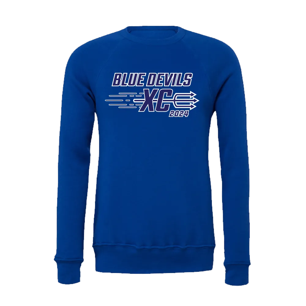 LFXC - BELLA CANVAS Unisex Sponge Fleece Raglan Sweatshirt - BDXC23