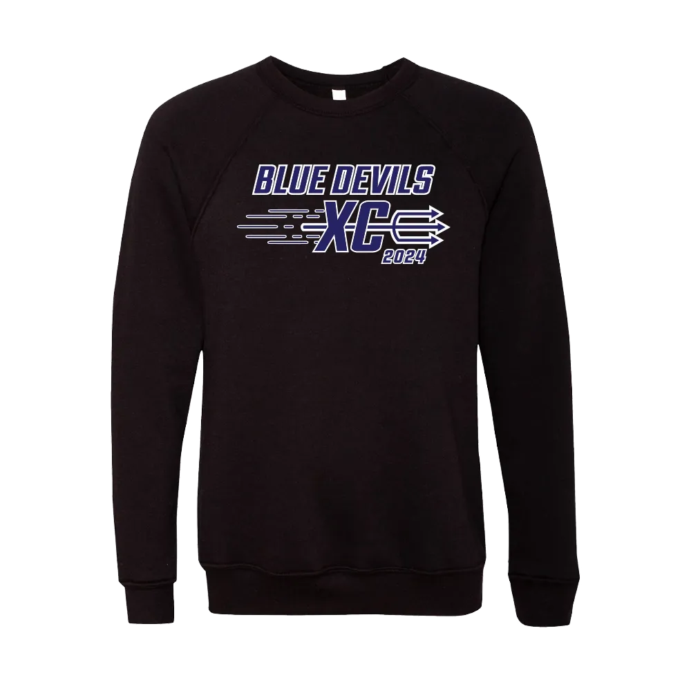 LFXC - BELLA CANVAS Unisex Sponge Fleece Raglan Sweatshirt - BDXC23