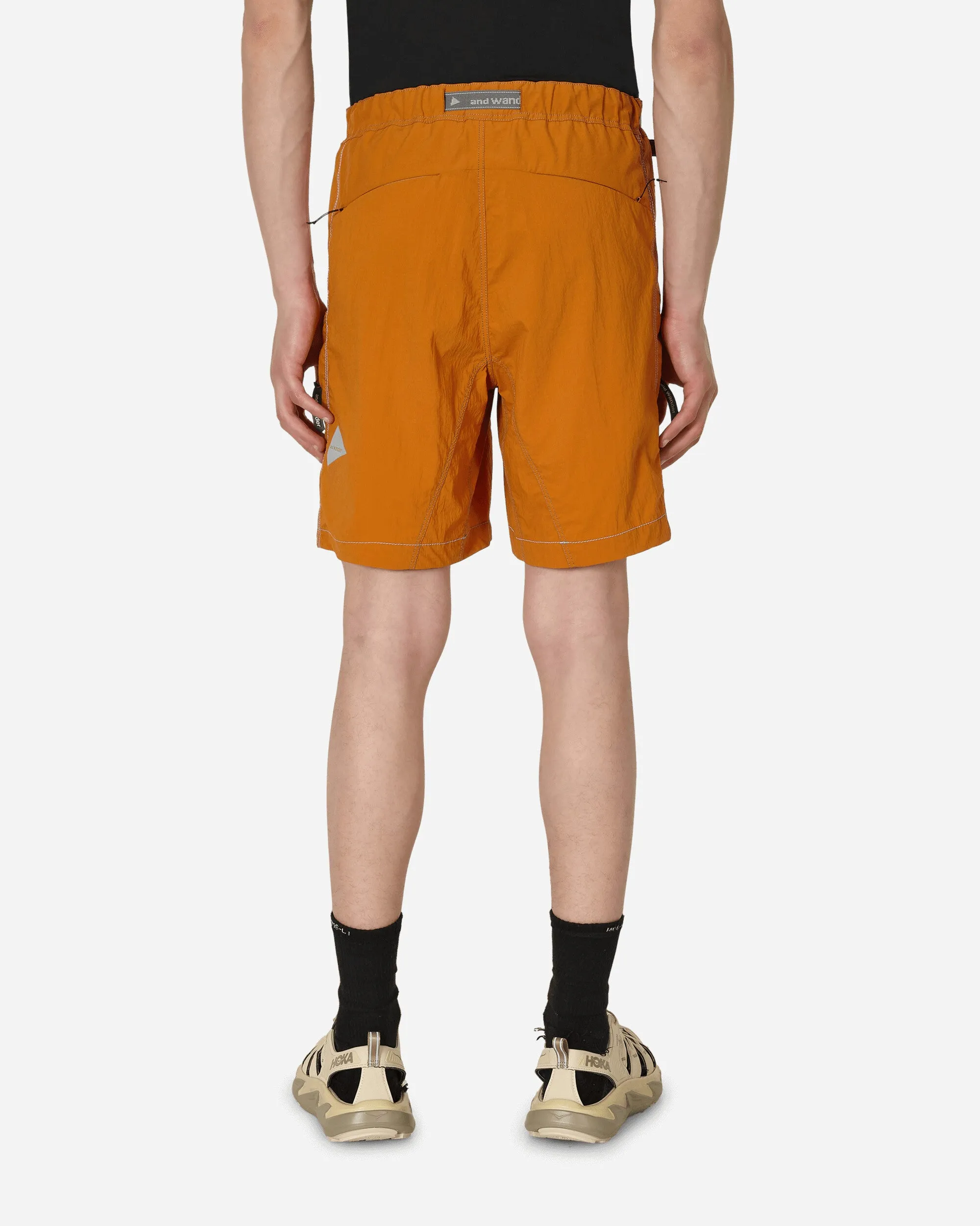 Leichte Wander-Shorts in Orange