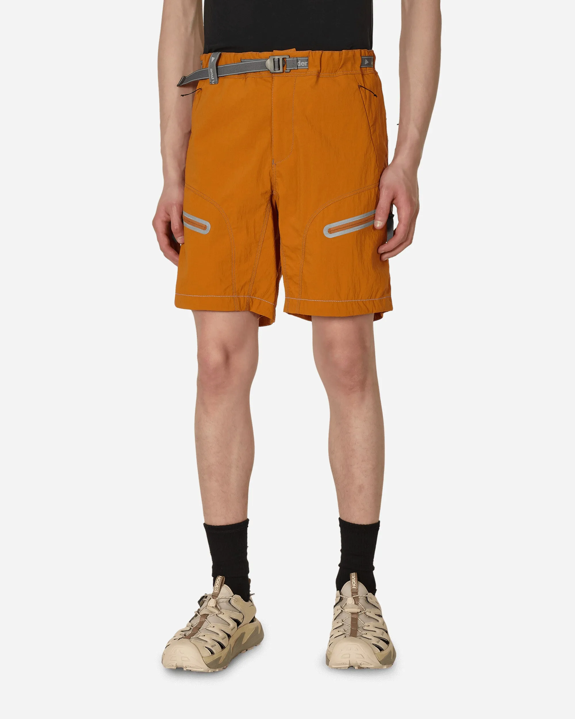 Leichte Wander-Shorts in Orange