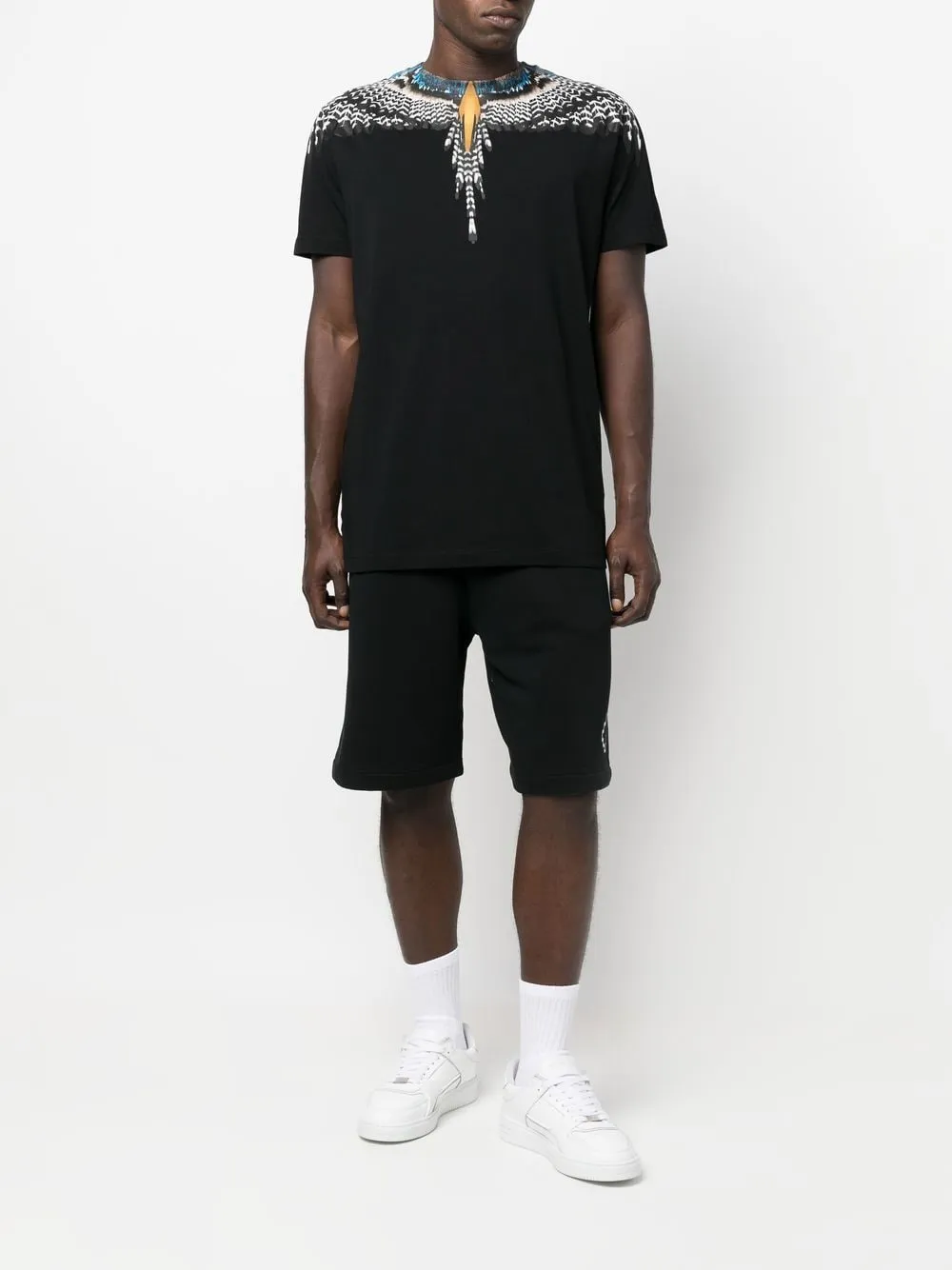 Logo-Print Detail Bermuda-Shorts