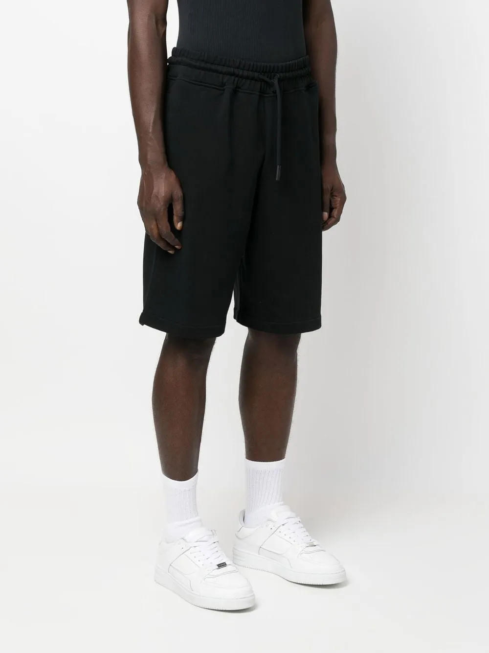 Logo-Print Detail Bermuda-Shorts