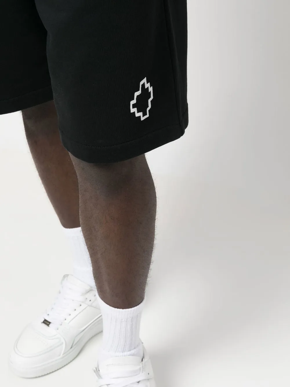 Logo-Print Detail Bermuda-Shorts