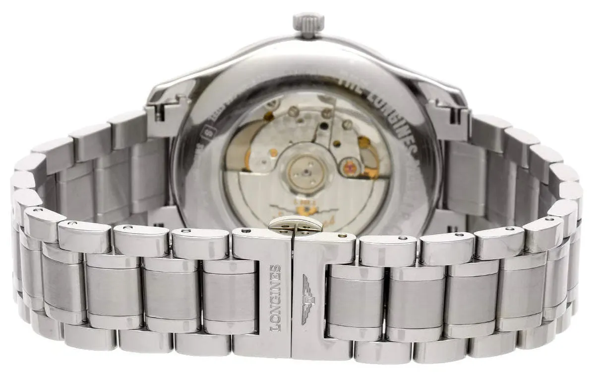 Longines Master Collection Automatik Edelstahl Schwarz Zifferblatt Datum Herrenuhr L2.893.4.51.6 Longines Uhren