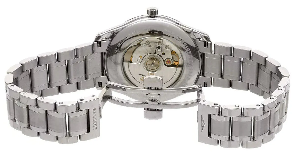 Longines Master Collection Automatik Edelstahl Schwarz Zifferblatt Datum Herrenuhr L2.893.4.51.6 Longines Uhren