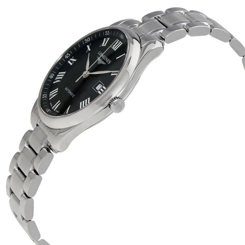 Longines Master Collection Automatik Edelstahl Schwarz Zifferblatt Datum Herrenuhr L2.893.4.51.6 Longines Uhren