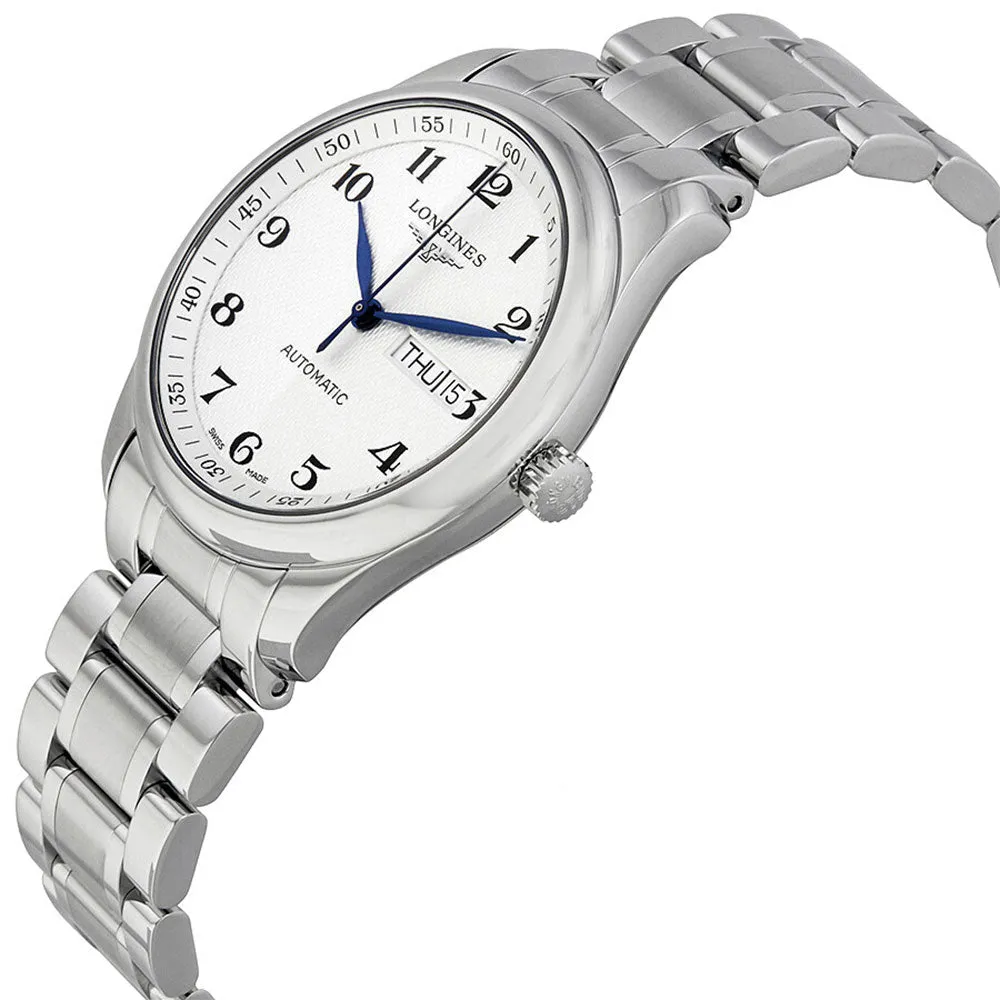 Longines Master Collection Automatik Edelstahl Silber Zifferblatt Tag/Datum Herrenuhr L2.755.4.78.6 Longines Uhren
