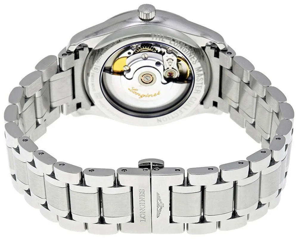 Longines Master Collection Automatik Edelstahl Silber Zifferblatt Tag/Datum Herrenuhr L2.755.4.78.6 Longines Uhren