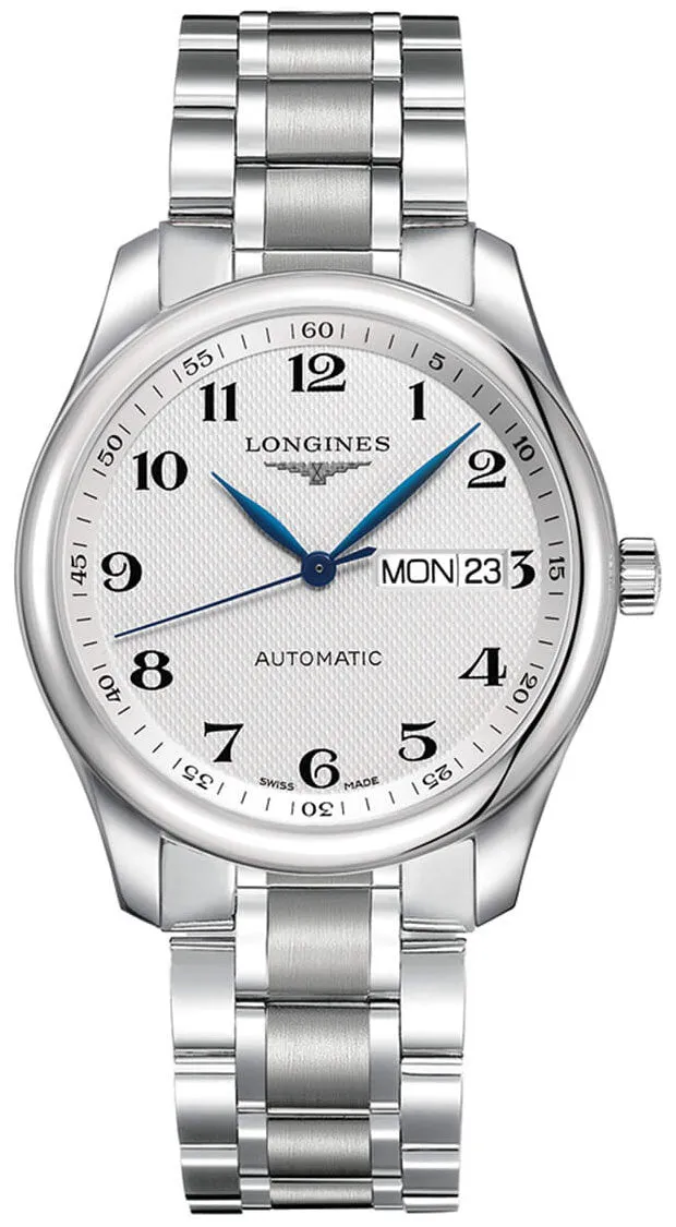 Longines Master Collection Automatik Edelstahl Silber Zifferblatt Tag/Datum Herrenuhr L2.755.4.78.6 Longines Uhren