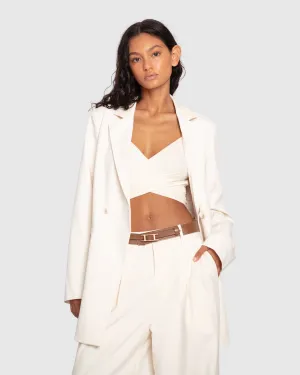 Make it Mine Blazer - Creme