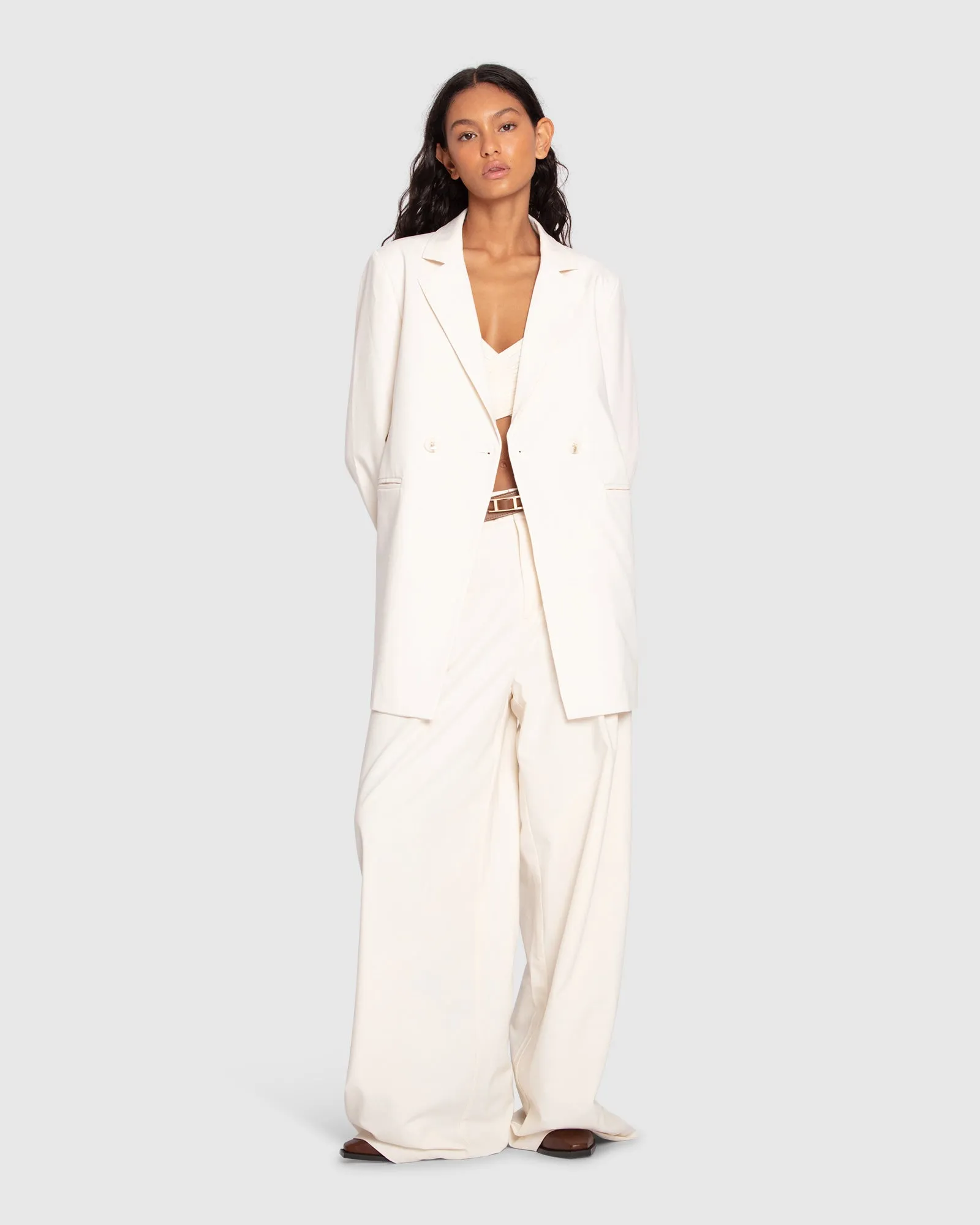 Make it Mine Blazer - Creme
