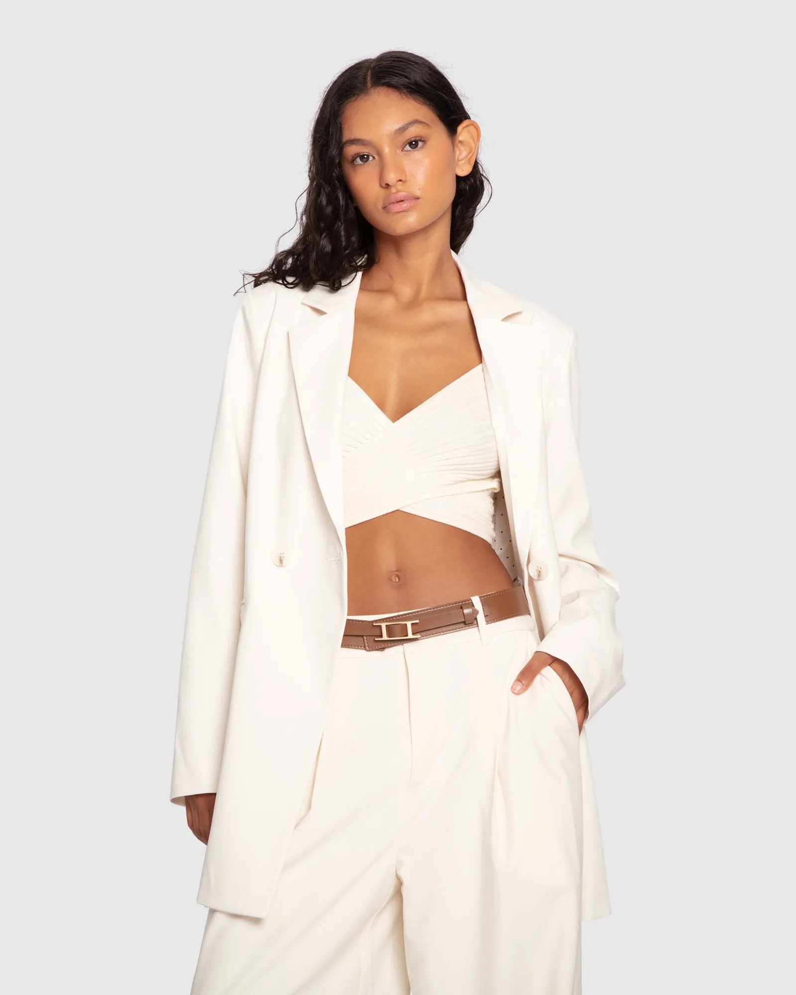 Make it Mine Blazer - Creme