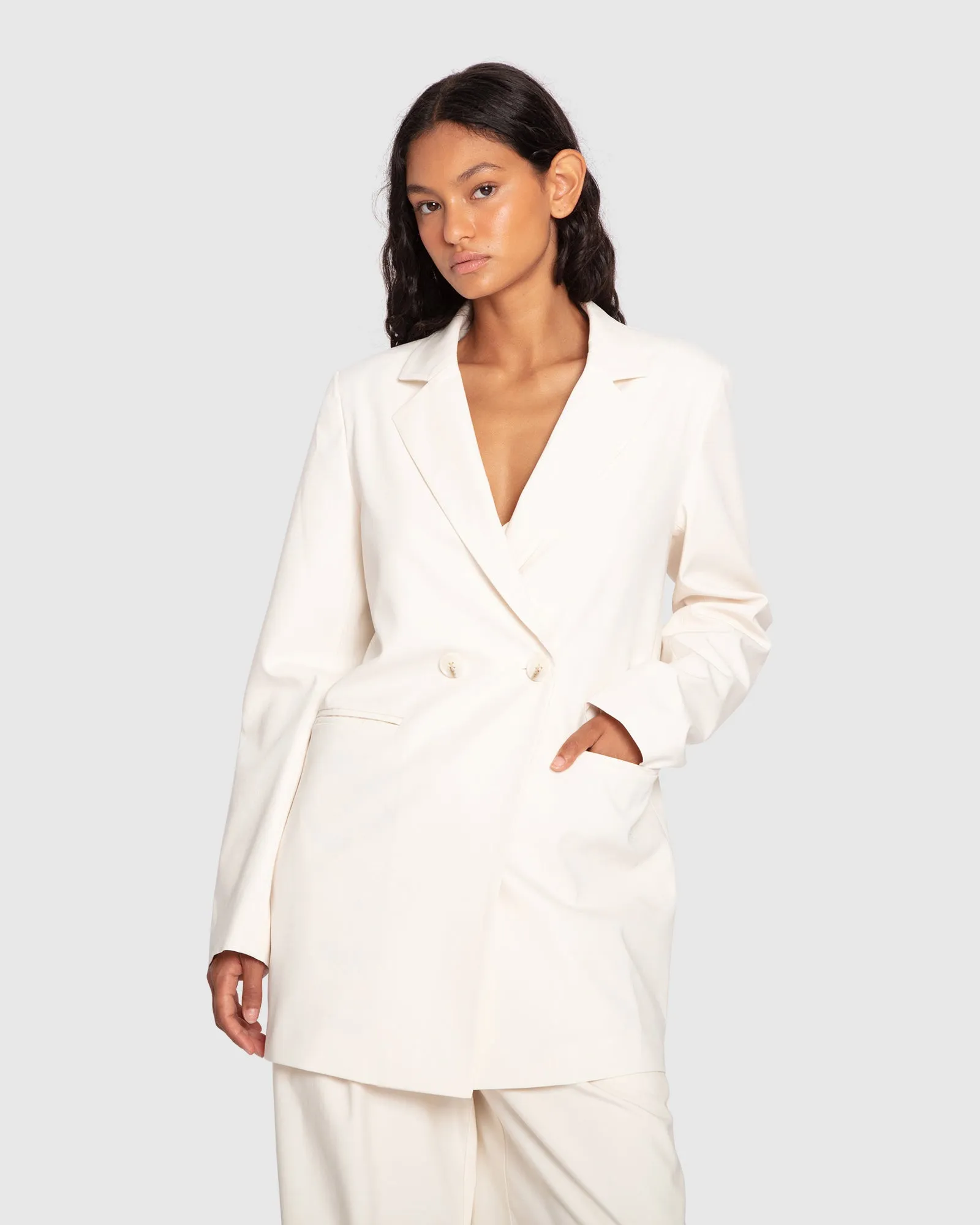 Make it Mine Blazer - Creme